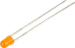 Led mini 3mm Πορτοκαλί (OEM)