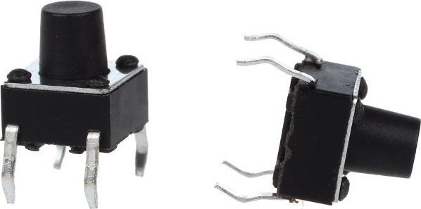 DIP Tact Μικροδιακόπτης 4 Pin DC 12V 0.5A (6x6x8mm) (OEM)