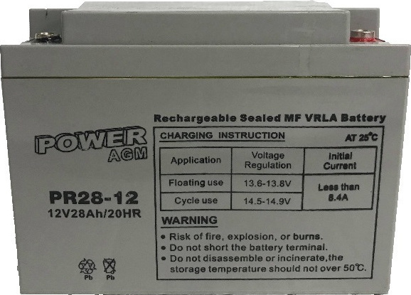 Μπαταρία VRLA Power PR28-12 12V 28Ah