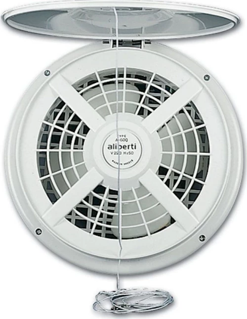 Aliberti A-600 Επιτοίχιος Εξαεριστήρας 260mm Λευκός