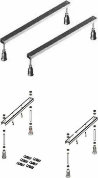 Ideal Standard Βάση Στήριξης Απλής Μπανιέρας