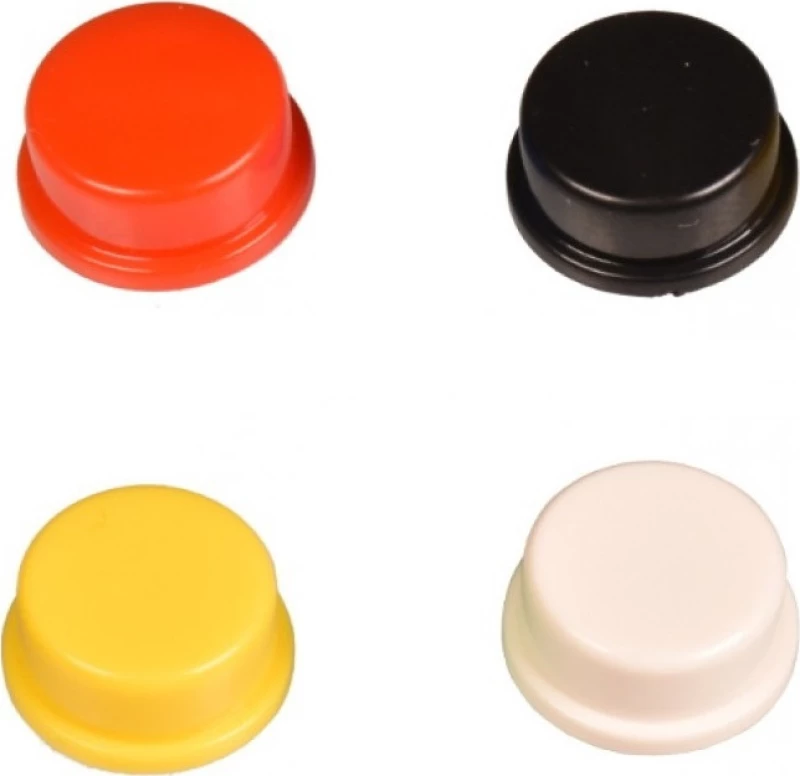 Black Cap for Pushbutton switch B3F-4055