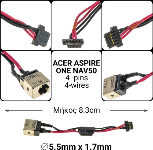 Dc Jack Acer One Nav50