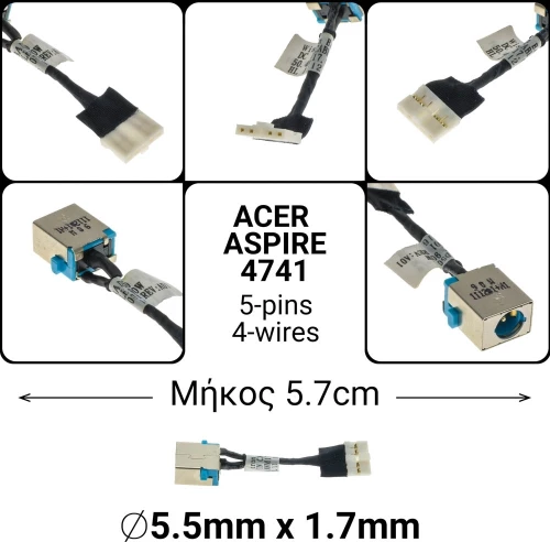 Dc Jack Acer Aspire 4741