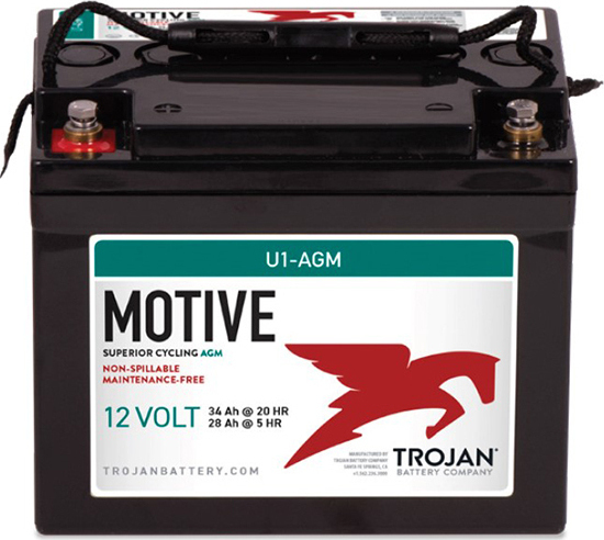 Μπαταρία Trojan U1-AGM 12V 33Ah