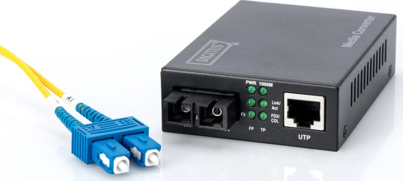 Digitus Gigabit Media Converter RJ45 / SC