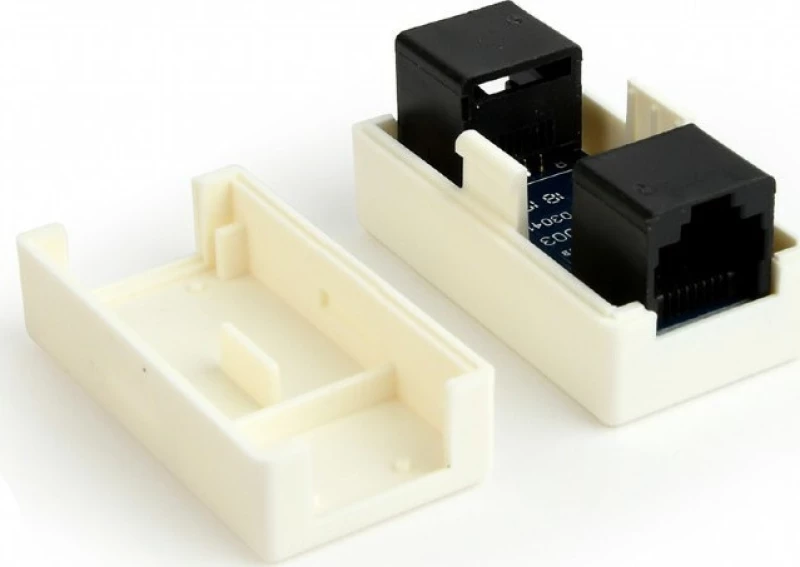 Gembird Cat.6 LAN Coupler White