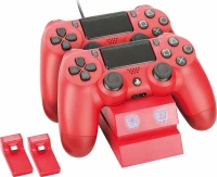 Venom Twin Docking Station Red PS4