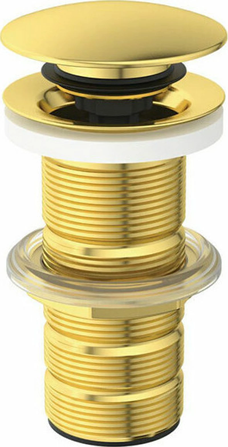 Ideal Standard IDEALRAIN Βαλβίδα τύπου Clicker για νιπτήρες χωρίς υπερχείλιση E1483A2 Brushed gold