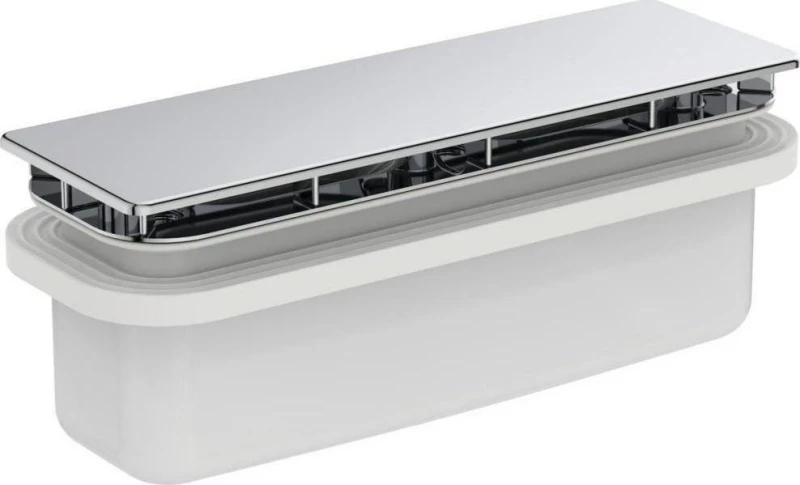 Ideal Standard Ultra Flat New - Βαλβίδα με διακοσμητικό κάλυμμα χρωμέ T4493AA
