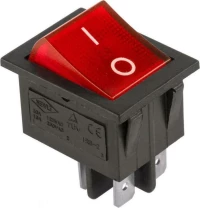 ΔΙΑΚΟΠΤΗΣ ON-OFF 15A 250V ΚΟΚΚΙΝΟΣ