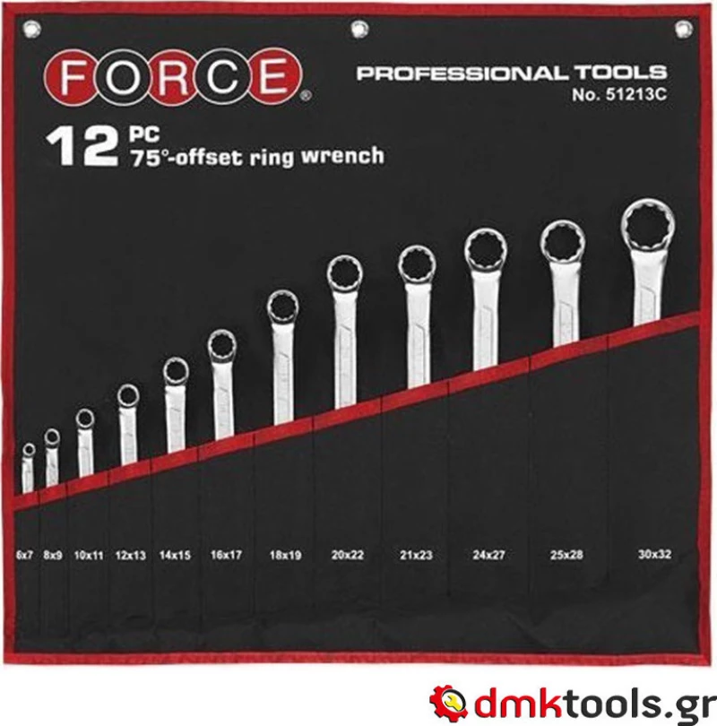 Force 51213C Σετ Πολύγωνα Κλειδιά 12τμχ