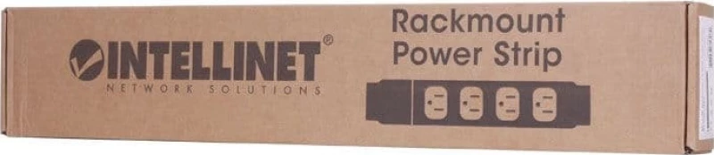 Intellinet Πολύπριζο Rack για 19" Rack 1.5U με 7 Sockets Μαύρο