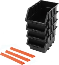 Tactix 320606 Σκαφάκια Εργαλείων 15x24x12.8cm 4τεμ