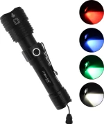 Cree Φακός USB Led BL-L11 4 Χρωμάτων RGB & Κράμα Αλουμινίου