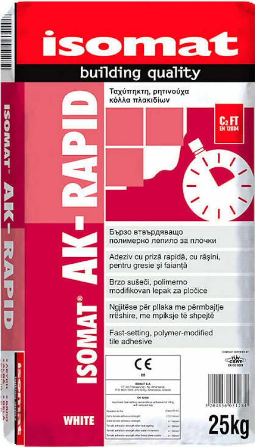Isomat AK-Rapid Λευκή 25kg