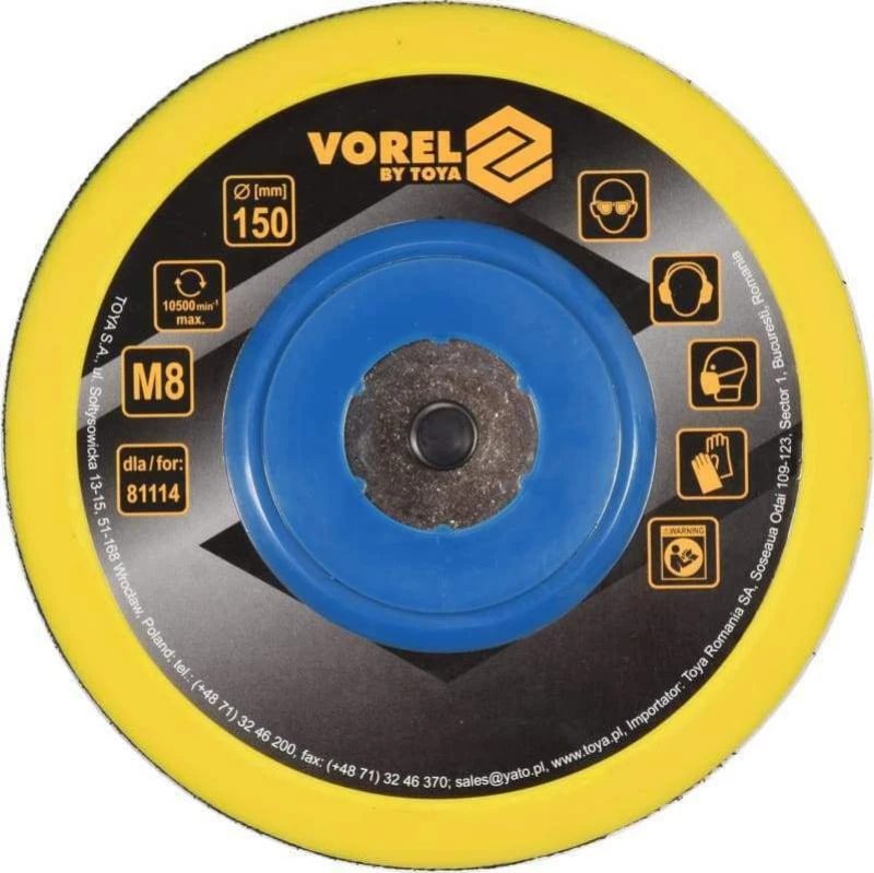 Vorel Ανταλλακτικό Πέλμα Τριβείου Αέρος 150mm 81115