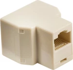 Powertech Splitter RJ45 female - 2x RJ45 female