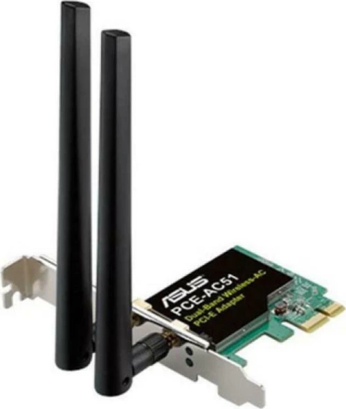 Asus PCE-AC51 Ασύρματη Κάρτα Δικτύου Wi‑Fi 5 (750Mbps) PCI-e