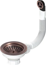 L.B. Plast Βαλβίδα 3 1/2" με Υπερχείλιση 670 Rame 351-670-222