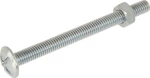Βίδα Ολόπαση PH Σκεπών & Περικόχλιο M 6x80 Inox A2 10Τμχ