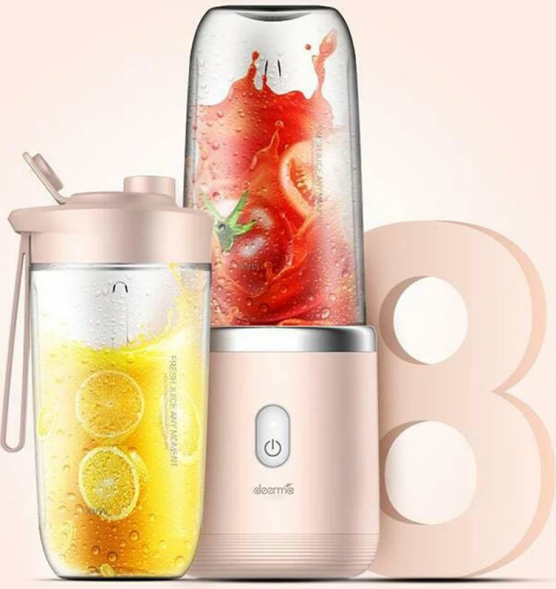 Deerma DEM-NU05 Μπλέντερ για Smoothies με Κανάτα 0.4lt και Ισχύ 140Watt