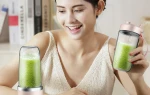 Deerma DEM-NU05 Μπλέντερ για Smoothies με Κανάτα 0.4lt και Ισχύ 140Watt