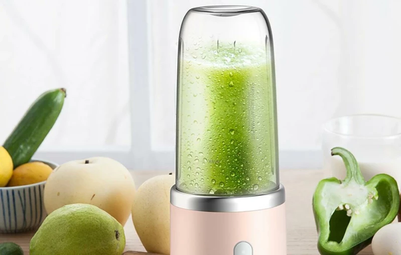 Deerma DEM-NU05 Μπλέντερ για Smoothies με Κανάτα 0.4lt και Ισχύ 140Watt