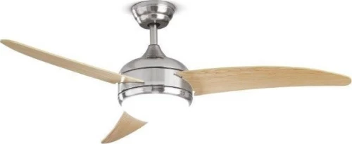 Perenz Ship Ανεμιστήρας Οροφής με Φως και Τηλεχειριστήριο Metal Satin Chrome