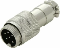Φις Αρσενικό Μικροφώνου CB 6PIN