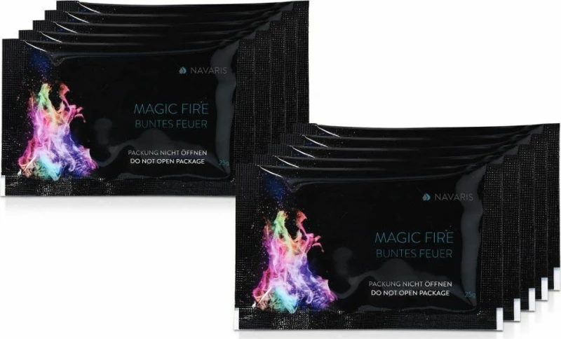 Navaris Mystic Fire Packets 10-Pack (45684.10) Σκόνη για Πολύχρωμες Φλόγες