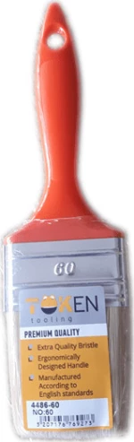Πινέλο βαφής ημίδιπλο 60mm Token