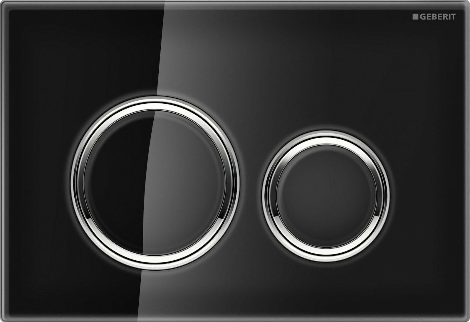 Geberit Πλακέτα Sigma 20 Μαύρο Γυαλί 115.884.SJ.1