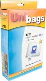 Unibags 1770 Σακούλες Σκούπας 5τμχ