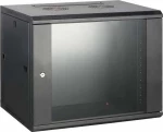 Safewell Επιτοίχια καμπίνα 19" 9U (54x60x45cm) Μαύρο