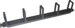 LogiLink Cable Management Bar 19" Μαύρο