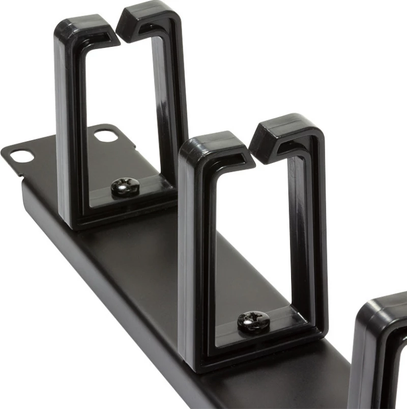 LogiLink Cable Management Bar 19" Μαύρο