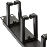 LogiLink Cable Management Bar 19" Μαύρο