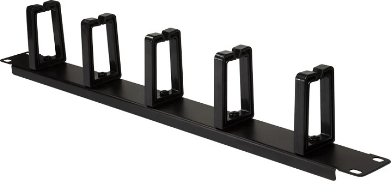 LogiLink Cable Management Bar 19" Μαύρο