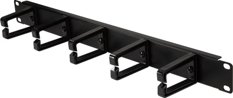 LogiLink Cable Management Bar 19" Μαύρο