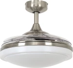 Fanaway Evora Ανεμιστήρας Οροφής με Φως Brushed Chrome