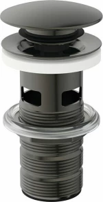 Ideal Standard IDEALRAIN Βαλβίδα τύπου Clicker για νιπτήρες με υπερχείλιση E1482A5 magnetic grey
