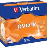 Verbatim DVD-R 4.7GB 5τμχ