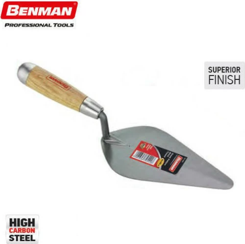 Μυστρί κτίστη 8 x 20 cm με ξύλινη λαβή BENMAN
