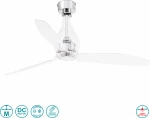 Faro Barcelona Mini-Eterfan Wi-Fi Ανεμιστήρας Οροφής με Τηλεχειριστήριο