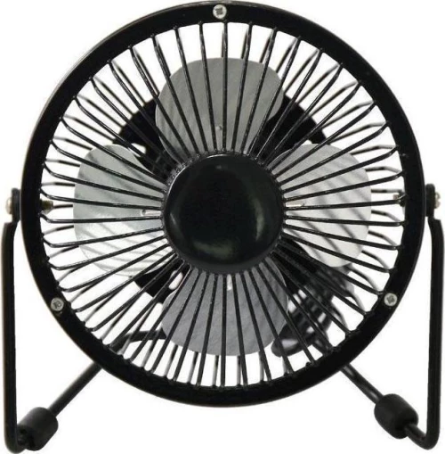 Eurolamp Ανεμιστήρας Mini 10cm Μαύρο