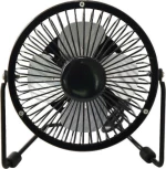 Eurolamp Ανεμιστήρας Mini 10cm Μαύρο