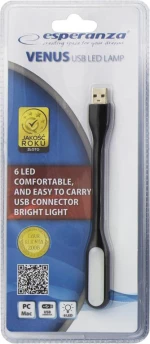 Esperanza USB LED Lamp Black