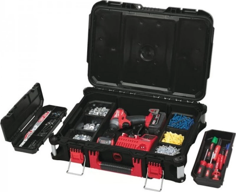 Milwaukee PackOut Εργαλειοθήκη Χειρός Πλαστική 56x41x17cm
