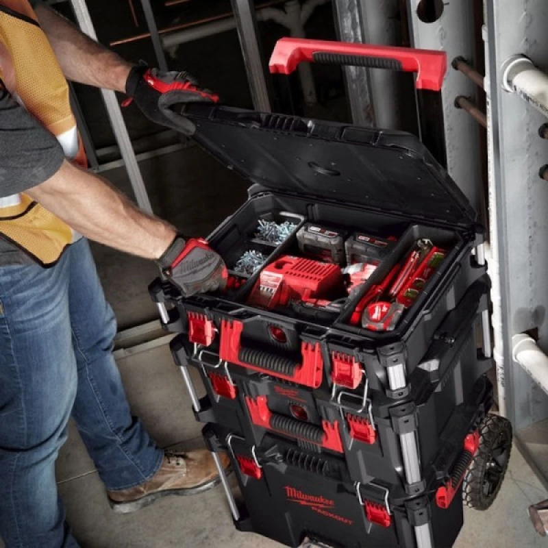 Milwaukee PackOut Εργαλειοθήκη Χειρός Πλαστική 56x41x17cm